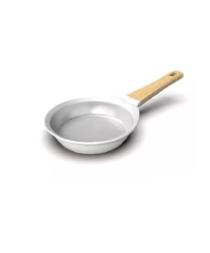 L’Incroyable Poêle Antiadhérente 16 cm Blanc Polaire, Cookut