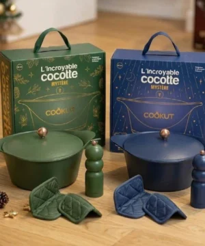 Alternative view of Coffret de Noël L’Incroyable Cocotte Myrtille 24 cm, Cookut