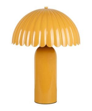 Alternative view of Lampe Clarelis Moutarde D30 x H40 cm, Yliades