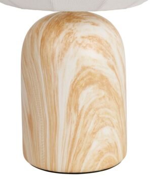 Alternative view of Lampe Klosen Marbre Blanc D25 x H33,5 cm, Yliades
