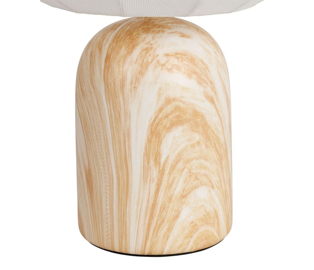 Lampe Klosen Marbre Blanc D25 x H33,5 cm, Yliades – Image 2