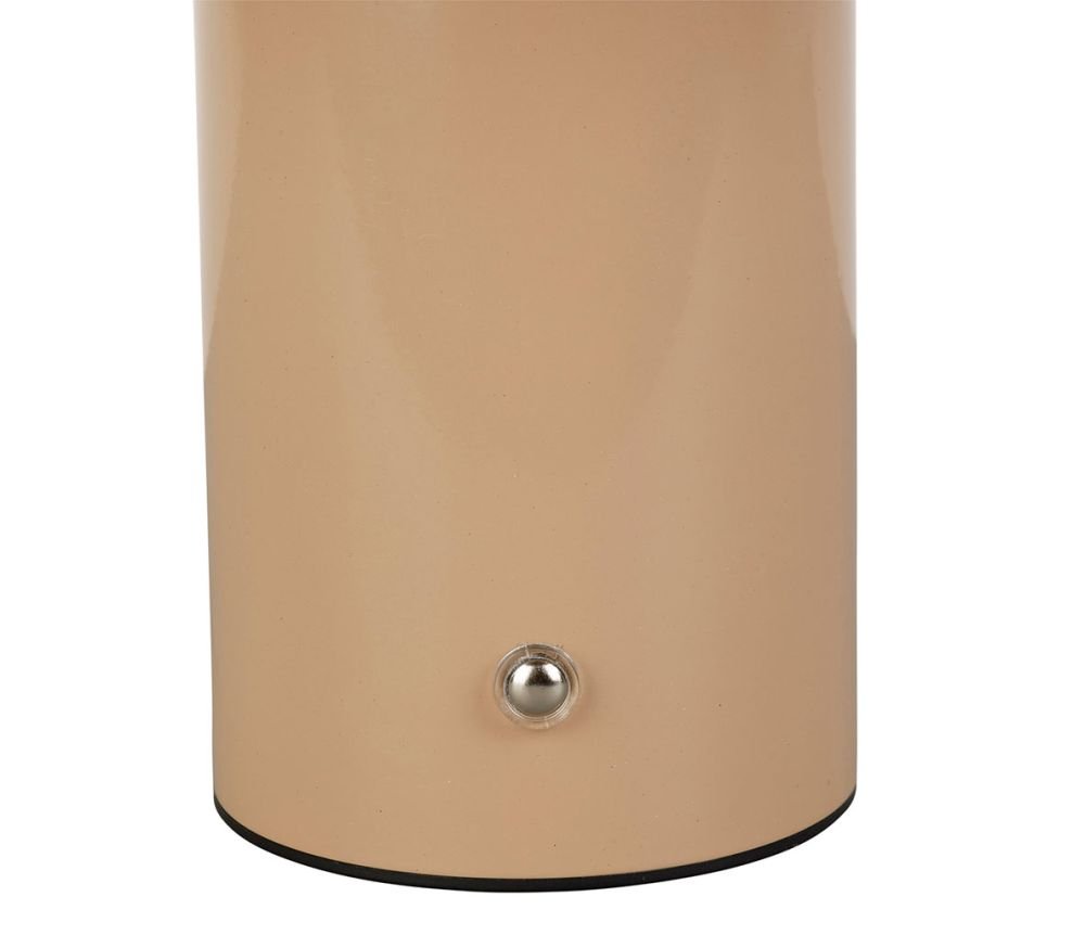 Lampe LED Tactile Chromatic Beige D22 x H23 cm, Yliades – Image 3