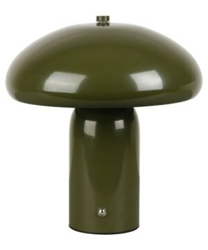 Lampe LED Tactile Chromatic Kaki D22 x H23 cm, Yliades