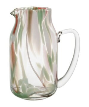 Pichet Bettuno Blanc Rouge Vert 1,3 L, Yliades