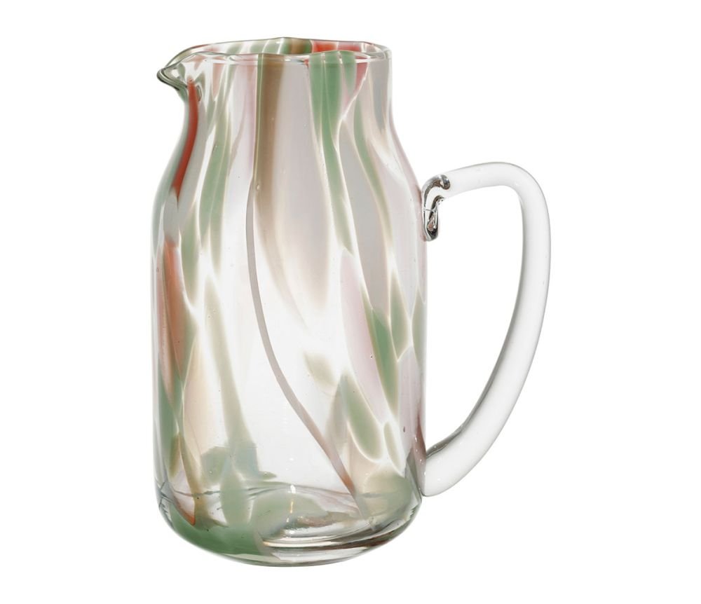 Pichet Bettuno Blanc Rouge Vert 1,3 L, Yliades