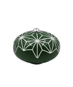 Poignée Boule en Céramique Verte pour Cocotte, Cookut