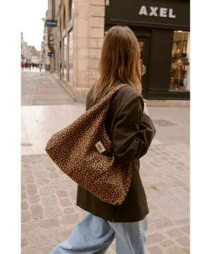Alternative view of Sac ALMA Zèbre Marron Amour Toujours, Mon Petit Léon