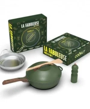 La Fabuleuse Poêle 28 cm Fougère – Édition Noël, Cookut