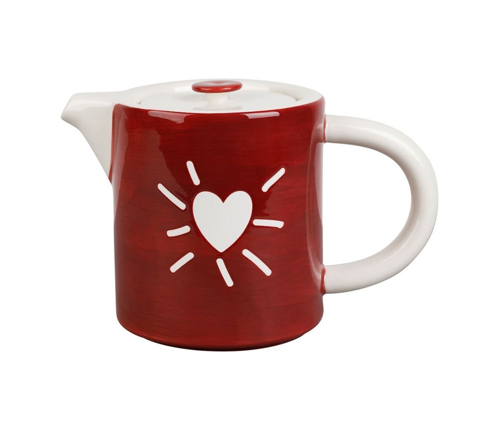 Théière + Filtre Morning Sunshine Bordeaux 1 L, Yliades