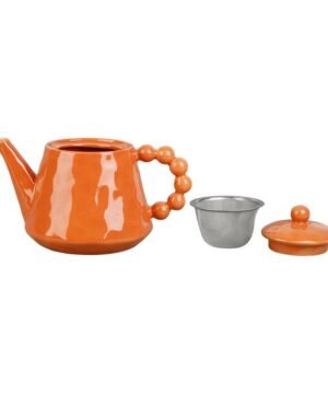 Théière + Filtre Organic Terra Moucheté 1 L, Yliades – Image 4