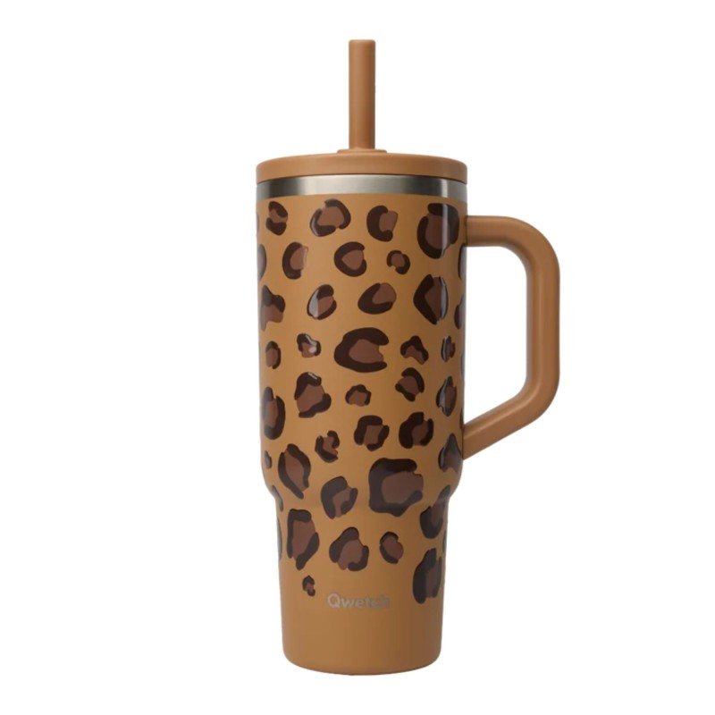 Travel Cup Isotherme Wild Leo 900 ml, Qwetch