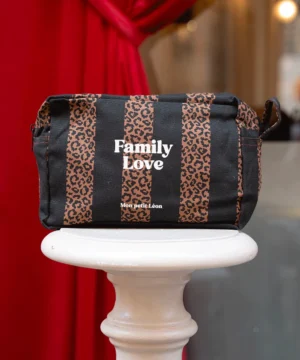 Trousse de Toilette Rayé Family Love, Mon Petit Léon