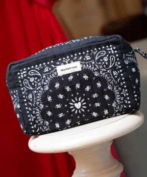 Trousse de Toilette Bandana noir, Mon Petit Léon