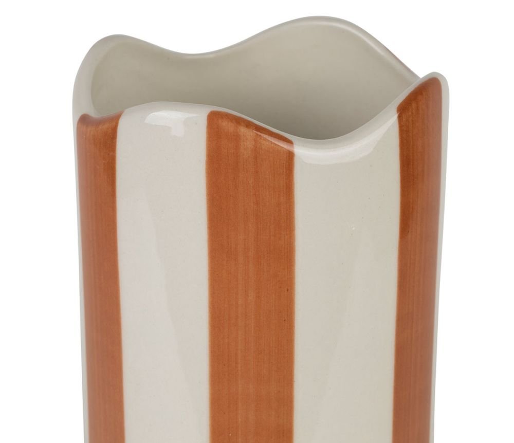 Vase Cylindre Artist Terre D7,5 x H23,5 cm Grès, Yliades – Image 2