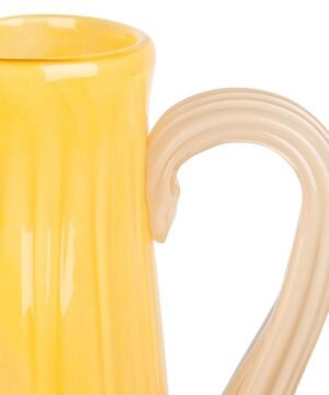Alternative view of Vase Pichet Sablon Jaune Orange 18,5 x 13,5 x H20 cm, Yliades